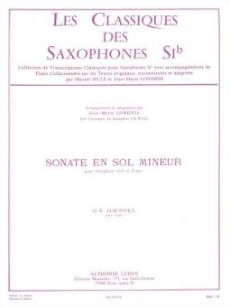 Sonate en Sol Mineur 