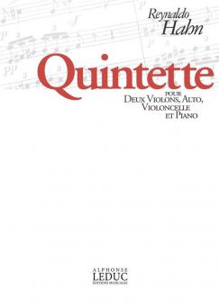 Quintette pour Deux Violons, Alto, Violoncelle et Piano 