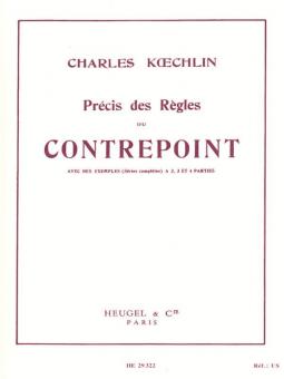 Precis Des Regles Du Contrepoint 