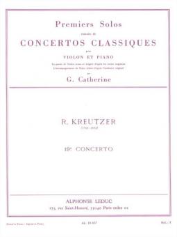 Premiers Solos Concertos - Classiques: No. 19 