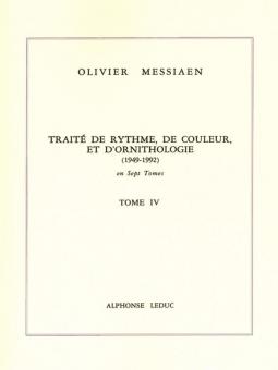 Traite de Rythme, de Couleur et D'Ornithologie 