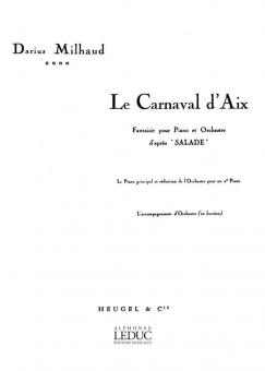 Carnaval D Aix (Piano / Orchestreestre) 