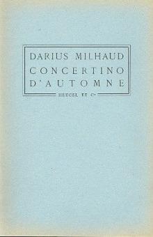 Concertino D Automne 