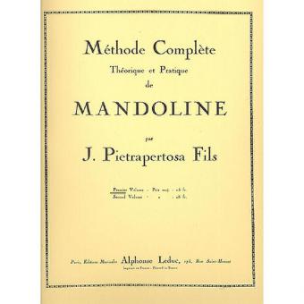 Methode De Mandoline Vol.1 