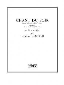 Chant Du Soir 