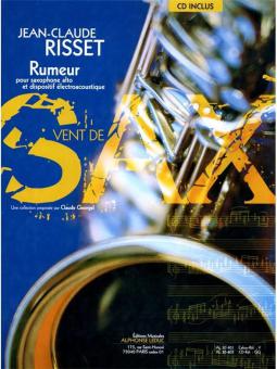 Rumeur pour Saxophone Alto et Dispositif Electroacoustique 