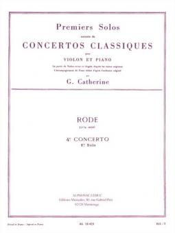 Premiers Solos Concertos - Classiques: No. 4 