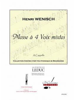 Messe A Quatre Voix Mixtes Pour Choeur Mixte SATB 