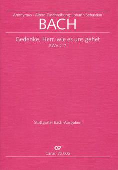 Gedenke, Herr, wie es uns gehet 