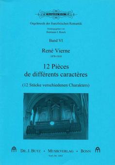Orgelmusik der französischen Romantik 6: 12 Stücke verschiedenen Charakters 