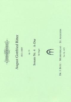 Orgelsonate Nr. 4 A-Dur, op. 31 