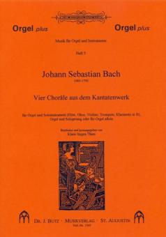 4 Choräle aus dem Kantatenwerk Heft 5 