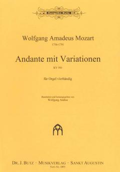 Andante mit Variationen KV 501 
