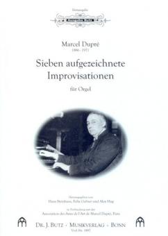 Sieben aufgezeichnete Improvisationen 