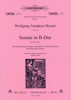 Sonate in B-Dur, KV 292 (196 c) Heft 19 