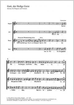 Gott, der heilge Geist 