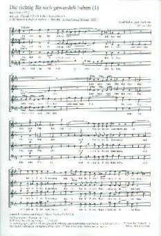 Die richtig für sich gewandelt I; Gott ist getreu 