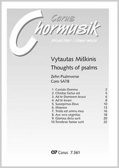 Miskinis: Psalmverse. Thoughts of Psalms Standard