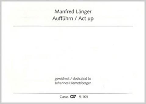 Aufführn / Act up (für 12 Solospieler) 