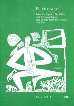 Flauto e voce III 