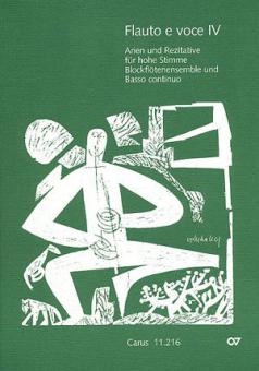 Flauto e voce IV 