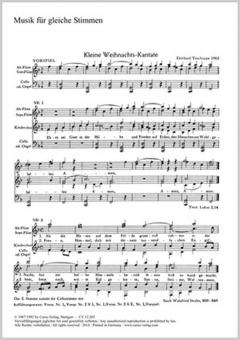 Drei Chorsätze für Kinderchor 