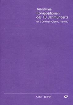 Anonymi: Concertino a due Cembali 