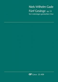 Fünf Gesänge op. 13 