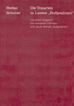 Die Tonarten in Lassos Busspsalmen 