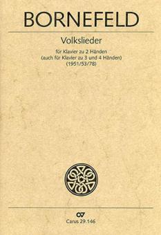 Volkslieder für Klavier zu 2 (auch 3 und 4) Händen 