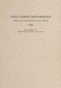 Briefe und Dokumente seines Lebens VIII 