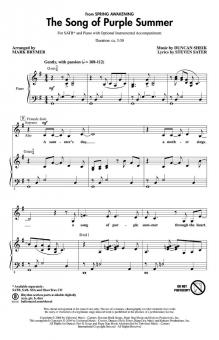 The Song Of Purple Summer 