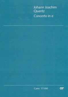 Concerto per Flauto in e-Moll QV5:116 