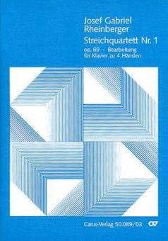Streichquartett Nr. 1 (2 Fassungen) 