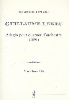 Adagio pour quatuor d'orchestre 