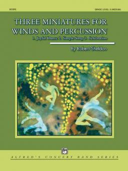 Three Miniatures For Winds And Percussion Standard