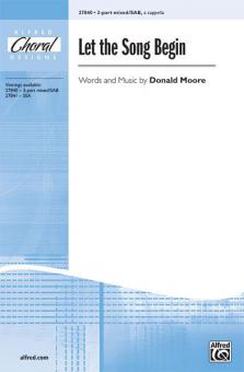 Let The Song Begin Standard