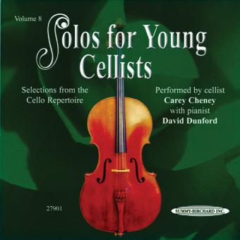Solos For Young Cellists CD Vol. 8 
