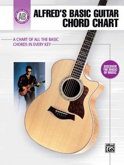 Alfred's Basic Guitar Chord Chart 