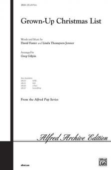 Grown-Up Christmas List 