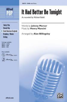 It Had Better Be Tonight 