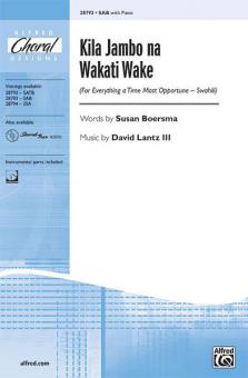 Kila Jambo na Wakati Wake Standard