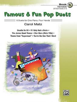Famous & Fun Pop Duets, Book 5 