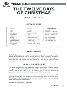 The Twelve Days Of Christmas 