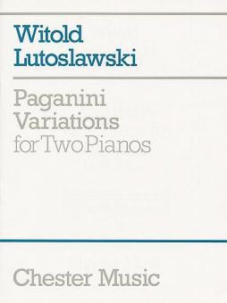 Paganini Variations for Two Pianos 