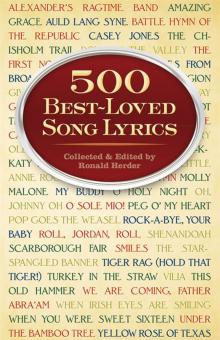 500 Best-Loved Song Lyrics 