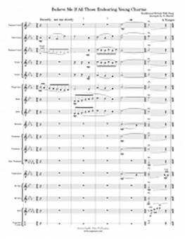 Believe Me If All Those Endearing Young Charms 