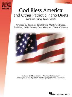 God Bless America And Other Patriotic Piano Duets Level 5 
