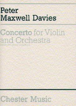 Concerto For Violin And Orchestra 