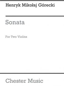 Sonata For Two Violins Op. 10 
